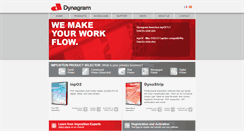 Desktop Screenshot of dynagram.com